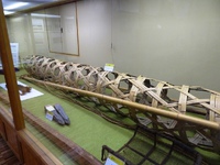 「竜洋郷土資料館」の蛇籠