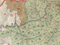 門桁付近 門桁付近