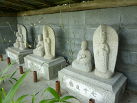 「七十九番」「八十番」「八十一番」の石仏 「七十九番」「八十番」「八十一番」の石仏