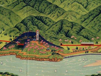 光明電氣鐡道沿線案内圖繪 光明電氣鐡道沿線案内圖繪