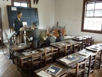 校舎内の展示 校舎内の展示