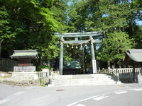 諏訪大社本宮東参道の鳥居 諏訪大社本宮東参道の鳥居