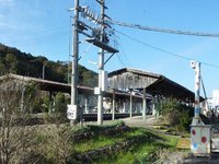 「天竜二俣駅」のプラットホーム