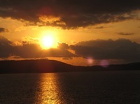 能登の夕焼け 能登の夕焼け