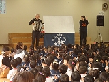 追分幼稚園にてパネルシアター上演