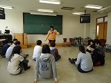 福祉大学4年レクリエーション援助の授業