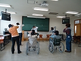 福祉大学4年レクリエーション援助の授業