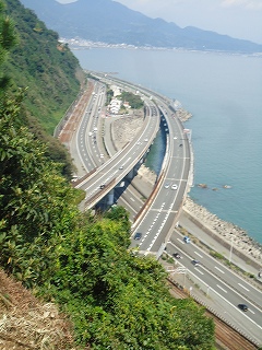 興津駅→薩埵峠→由比駅 興津駅→薩埵峠→由比駅