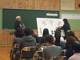 「新津中学校区青少年健全育成会講演会」 「新津中学校区青少年健全育成会講演会」