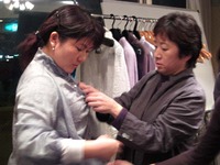 大人のブラウス