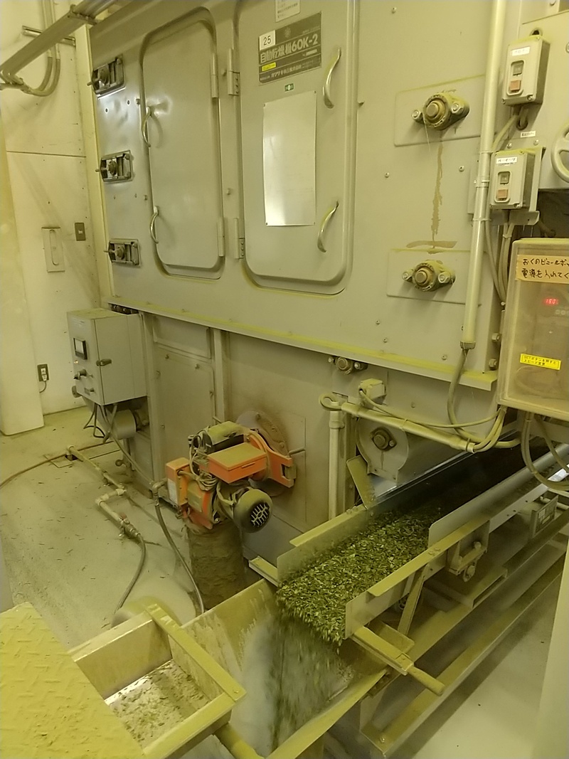 抹茶の製造工程 抹茶の製造工程