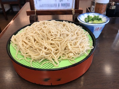「もりそば」いろいろ 「もりそば」いろいろ