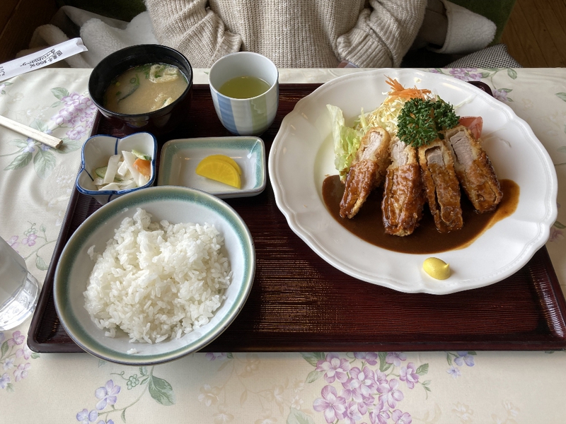 ヒレカツ デミソースランチ ヒレカツ デミソースランチ