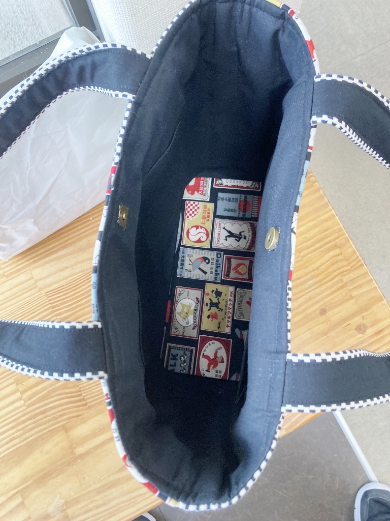 作家さんバック内部 作家さんバック内部