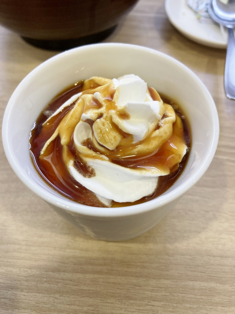 カッパ寿司 プレミアムホイッププリン カッパ寿司 プレミアムホイッププリン