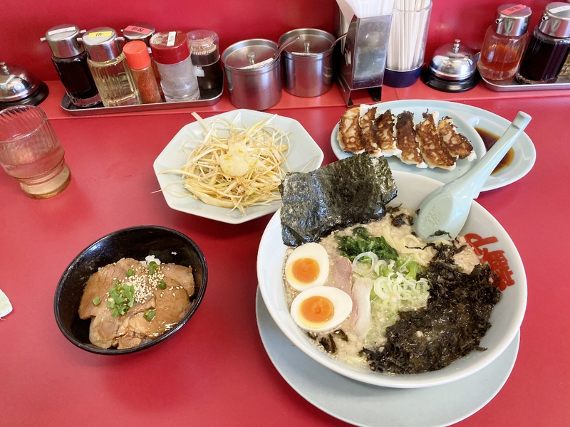 山岡家ランチセット クーポンで餃子 山岡家ランチセット クーポンで餃子