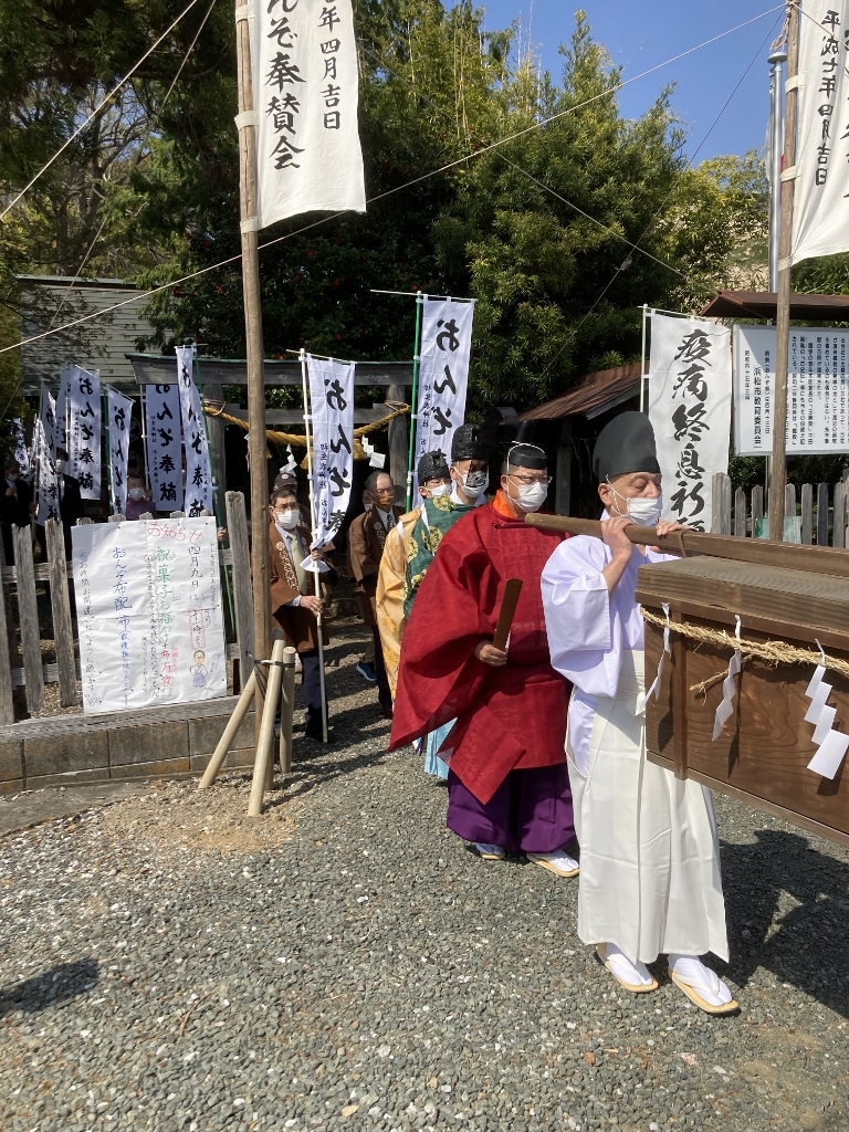 初生衣神社おんぞ祭り 初生衣神社おんぞ祭り