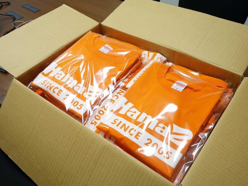 【Hamazo T-shirtが届いた！】これを着るよ！はまぞう11周年祭＠11/13in袋井メロープラザ