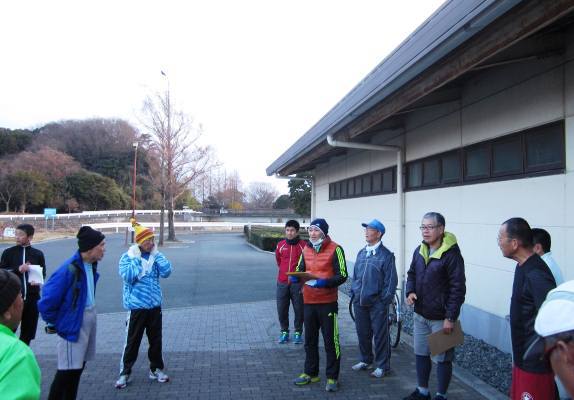 今年の初練習会 今年の初練習会