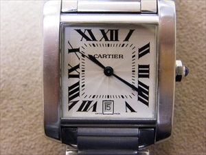 カルティエ腕時計の修理をしました。【自動巻き式分解掃除】