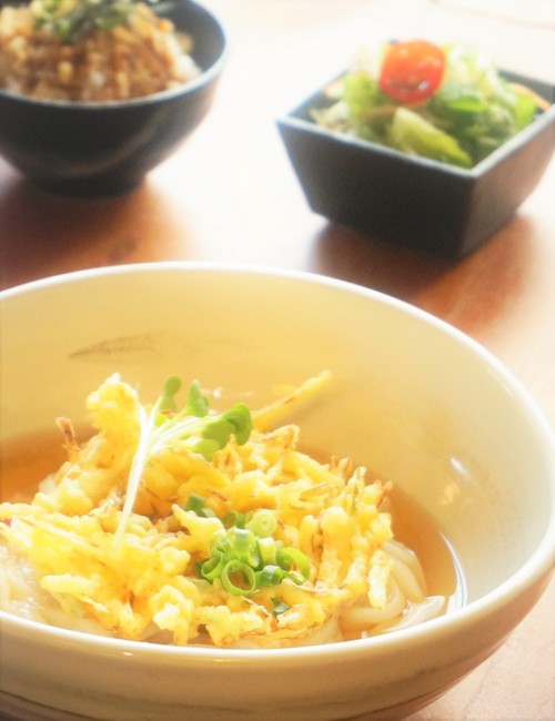 キノコ入り小エビのかき揚げ キノコ入り小エビのかき揚げ