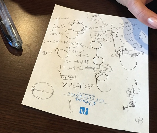 そこは やっぱり 画伯 でしょっ ( ぉぃ ) そこは やっぱり 画伯 でしょっ ( ぉぃ )