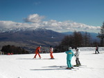 スキーを楽しむ！
