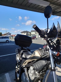 久しぶりにバイク
