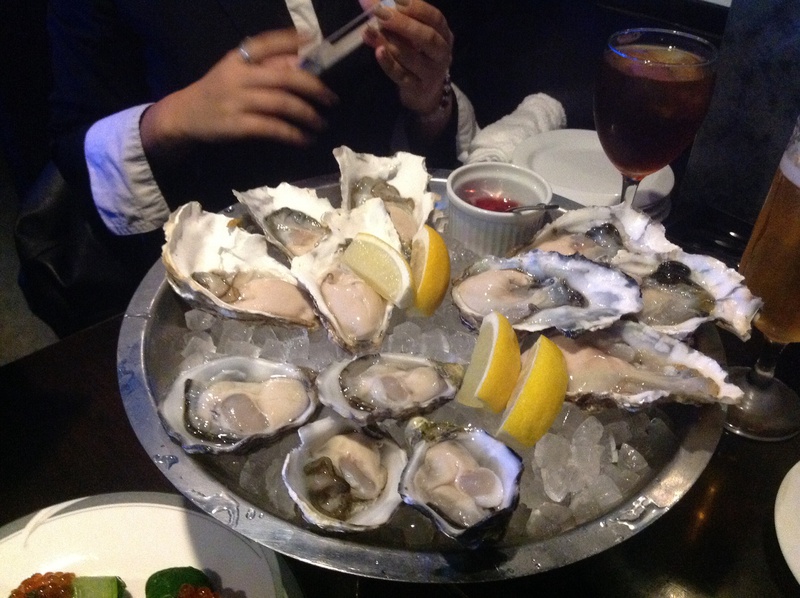 静岡市で飲み会で念願かなってオイスターバーへ! 静岡市で飲み会で念願かなってオイスターバーへ!