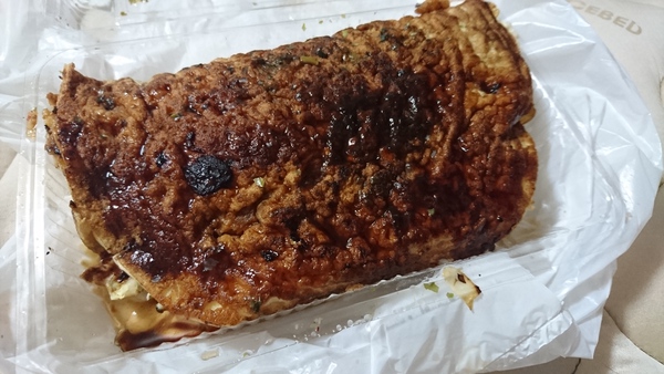 カンサス 磐田店で「お好み焼きオムレツ」注文 カンサス 磐田店で「お好み焼きオムレツ」注文