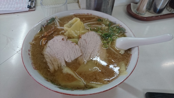 ラーメン好きですin浜松市天竜区二俣町でさいとうらーめん 味噌ワンタンメン ラーメン好きですin浜松市天竜区二俣町でさいとうらーめん 味噌ワンタンメン