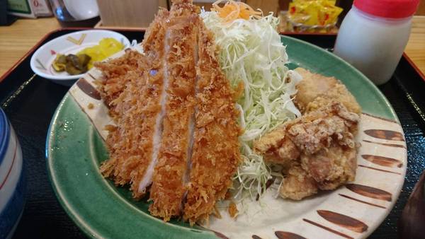 かつさと 中野町店 Wチキン定食 かつさと 中野町店 Wチキン定食