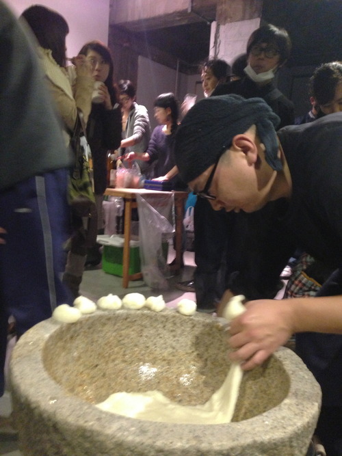 餅つきパーティー2012