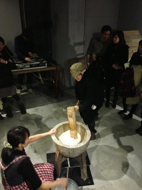 餅つきパーティー2012