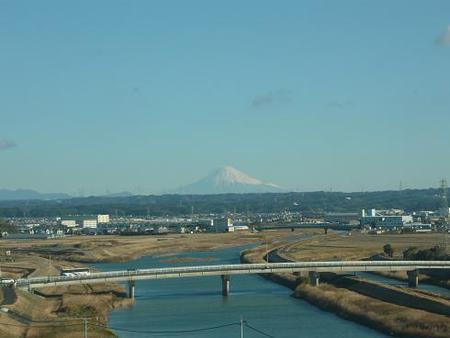 展望台から富士山がくっきり！