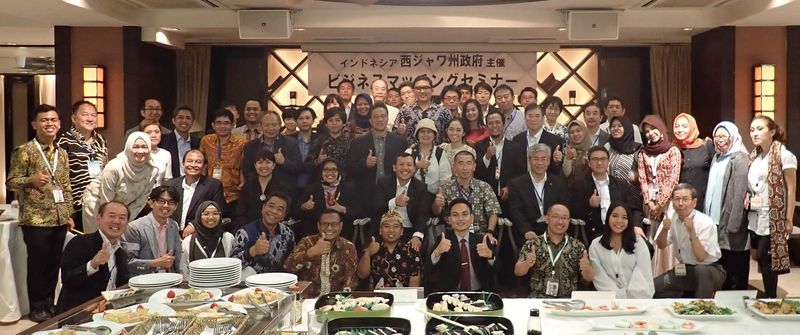 インドネシア西ジャワ州と静岡県の協力推進が発展するためのビジネスマッチングセミナー開催しました。 インドネシア西ジャワ州と静岡県の協力推進が発展するためのビジネスマッチングセミナー開催しました。