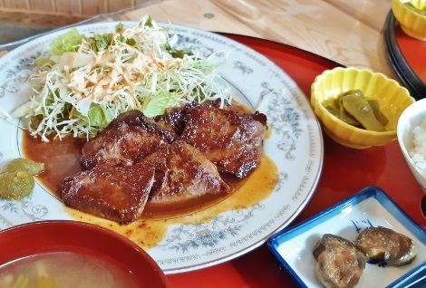 遠山郷ジビエ鹿ステーキ定食 遠山郷ジビエ鹿ステーキ定食