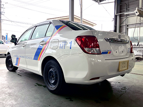 車両マーキング。 車両マーキング。