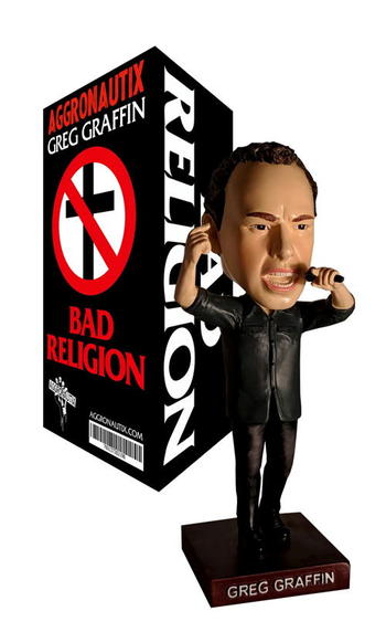 ★バッド レリジョン フィギュア Bad Religion - Greg Graffin Throbblehead