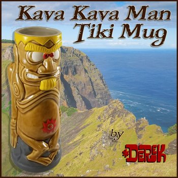 ★Tiki Farm #ティキマグ Kava Kava Man Tiki Mug by Derek Yaniger