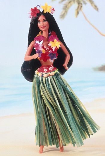 ★ ポリネシアン バービー Barbid Doll! Hawaiian Hula Girl #フラガール