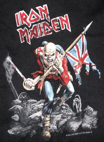 ★アイアン メイデン Iron Maiden ロンパース Trooper #ロックTシャツ #ベビー服