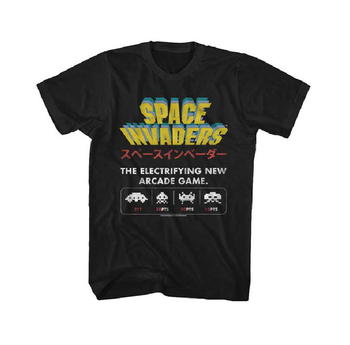 ★スペース インベーダー #Tシャツ SPACE INVADERS ロゴ USA 正規品