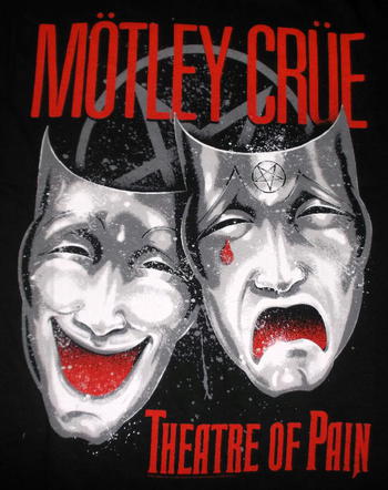 ★モトリークルー #Ｔシャツ Motley Crue 再入荷 Theater of Pain 他 #ロックTシャツ