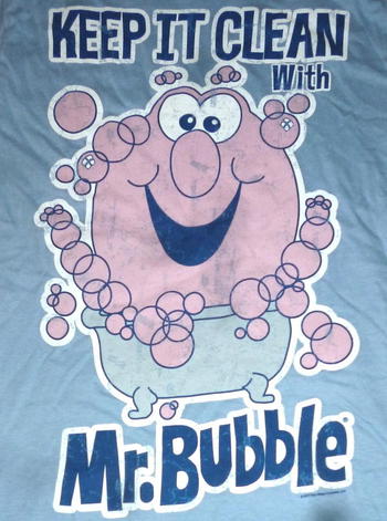 リタイア!!★ミスターバブル MR.BUBBLE Tシャツ!!