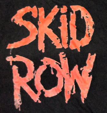 ★スキッド ロウ Ｔシャツ Skid Row STTG 91 正規品 ロックTシャツ