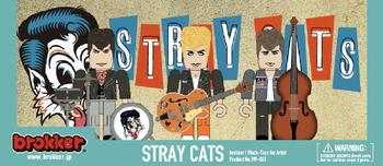 ★ストレイ キャッツ ブロッカー フィギュア Stray Cats brokker 正規品 TOY