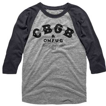 ★CBGB ベースボールTシャツ(USA正規品) 再入荷!! #PUNK #ロックTシャツ　