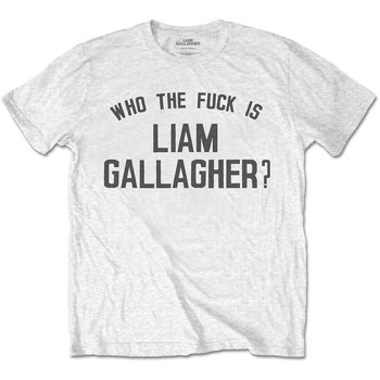 ★リアム ギャラガー Tシャツ Liam Gallagher Who the Fuck… 正規品 #ロックTシャツ