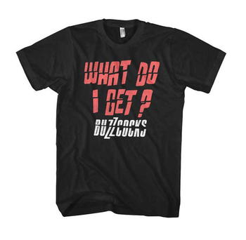 ★バズコックス BUZZCOCKS Tシャツ What Do I Get 正規品 #ロックTシャツ #PUNK